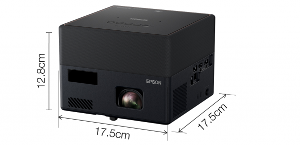 Proiector Epson EF-12 Mini laser Smart projector, 3LCD, 1000 lumeni, - imagine 3