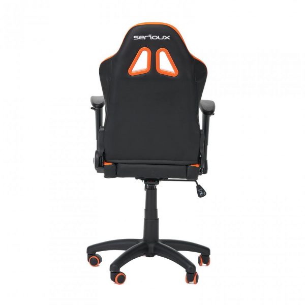 Scaun gaming X by Serioux, KIDS, ajustabil, piele sintetica, piston - imagine 3