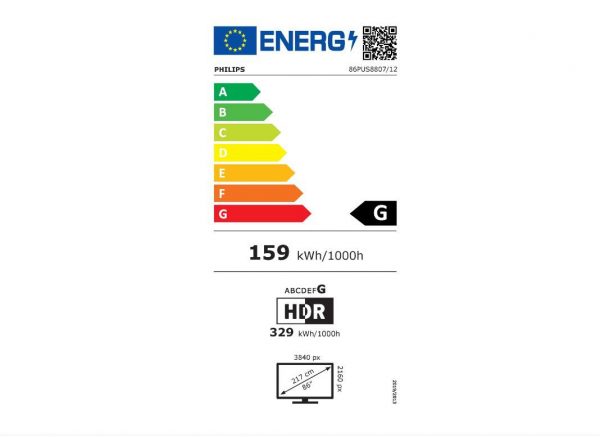 Smart TV Philips 86PUS8807/12 (Model 2022) 86"(217CM), LED 4K, , - imagine 6