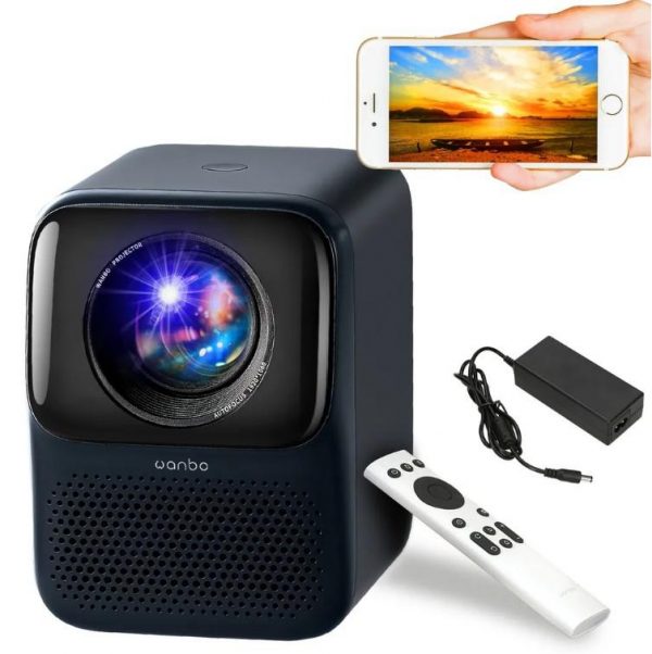 XIAOMI WANBO T2 MAX (NEW) DARK BLUE, PROJECTOR, FULL HD