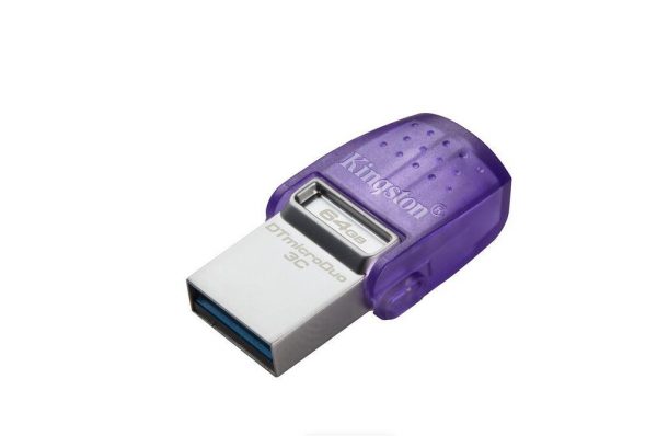 Memorie USB Flash Drive Kingston 64GB DT MicroDuo, USB 3.0,