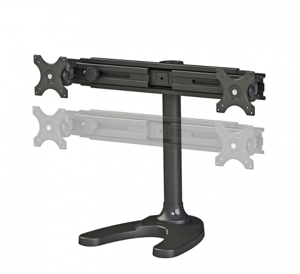 Suport dublu monitor de birou Neomounts FPMA-D700DD; pentru display-uri cu - imagine 3