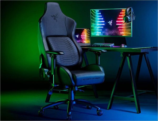 Razer Iskur Black Edition - Gaming Chair With Built In