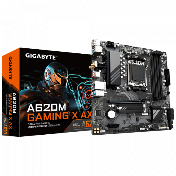 Placa de baza Gigabyte A620M GAMING X AX AM5