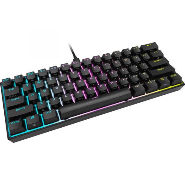 CORSAIR K65 RGB MINI 60% mecanica, negru  Full Key - imagine 5