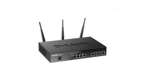 Router D-Link DSR-1000AC, 2xWAN Gigabit, 3xLAN Gigabit, 130Mbps Firewall, 70Mbps