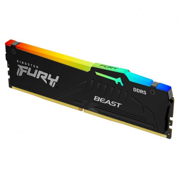 Memorie RAM Kingston FURY Beast RGB 16GB DDR5 5600MHz CL36 - imagine 4