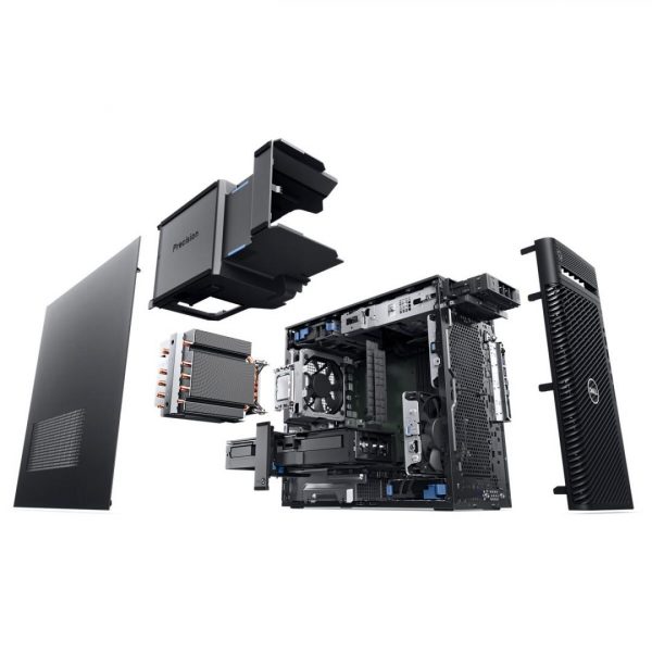 DELL Precision 3680 Tower 1000W, Intel I9-14900K, 64 GB Ram, - imagine 5