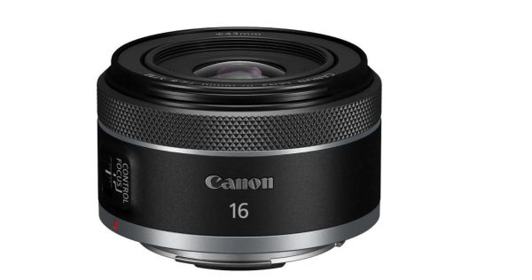 Obiectiv foto Canon RF 16mm/ F2.8 STM, mirrorless.