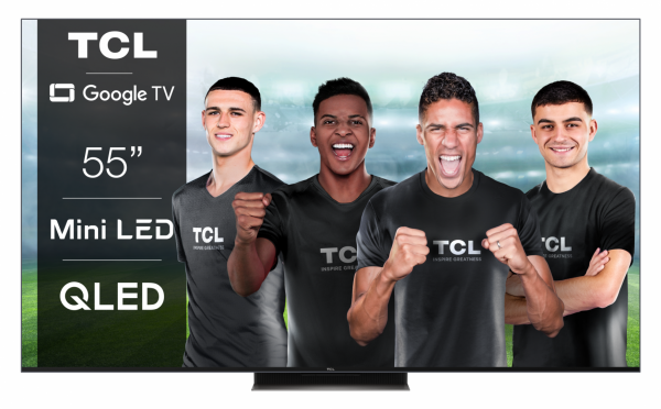 Televizor TCL QLED 55C835, 139 cm (55"), Smart Google TV,