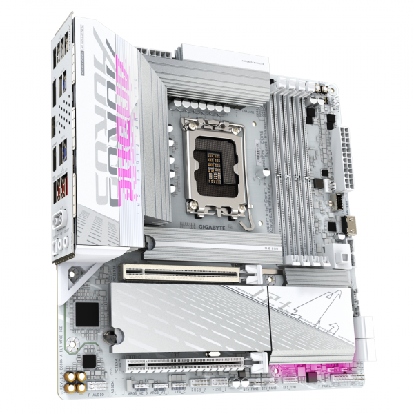Placa de Baza GIGABYTE B860M AORUS ELITE WIFI6E ICE LGA1851 - imagine 4