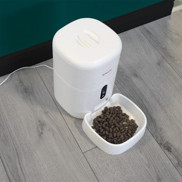 Tellur Dispenser de mancare Smart pentru animale de companie, capacitate - imagine 5