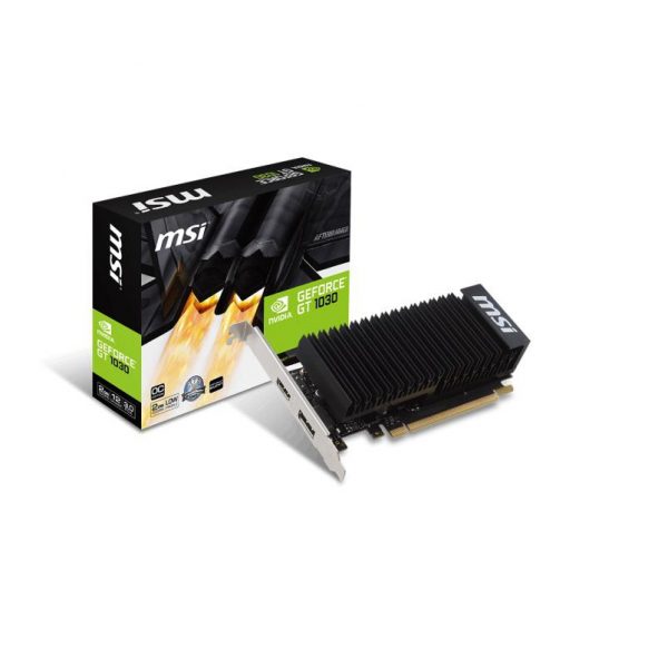 Placa video MSI GeForce® GT1030 OC, 2 GB GDDR5, 64-bit