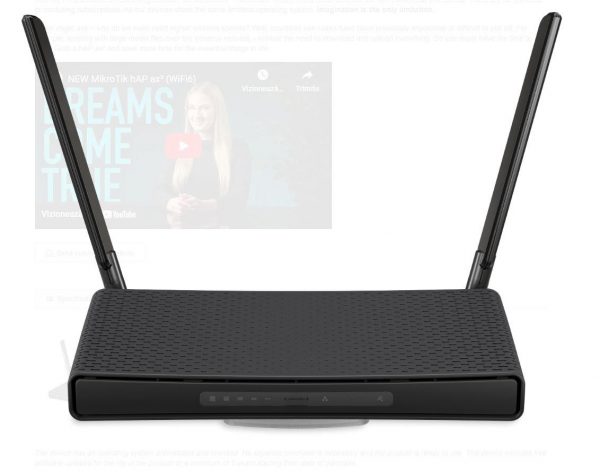 Mikrotik Dual-Band WI-FI 6 Wireless router, AX1800, C53UiG+5HPaxD2HPaxD, Procesor - imagine 4