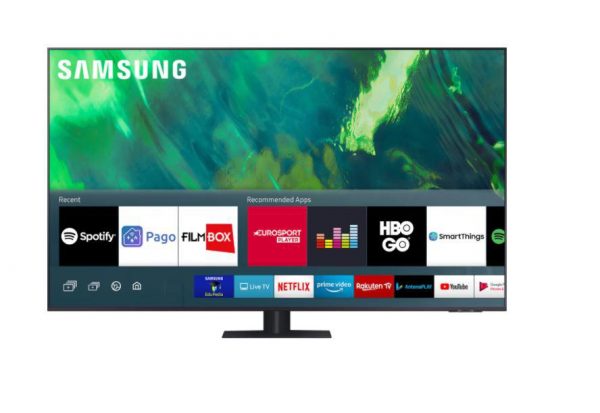 Televizor QLED SAMSUNG QE55Q70AATXXH, 138 cm, Smart, 4K Ultra HD,