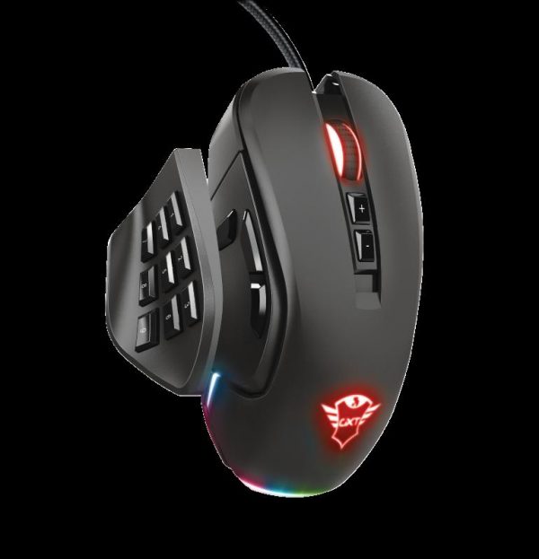 Mouse Trust GXT 970, Gaming Mouse, negru - imagine 10