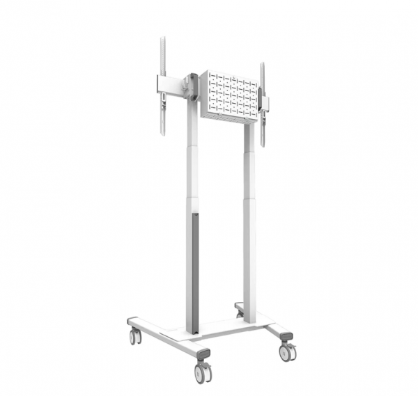 Stand mobil motorizat Neomounts by Newstar, 37"-100", 110 kg, VESA 800x600, alb - imagine 5