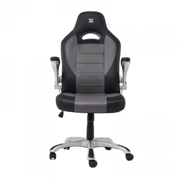 Scaun gaming/racing X by Serioux, Ares, ajustabil, piele sintetica, piston