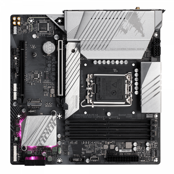 Placa de baza Gigabyte B760M AORUS ELITE AX LGA1700 - imagine 5