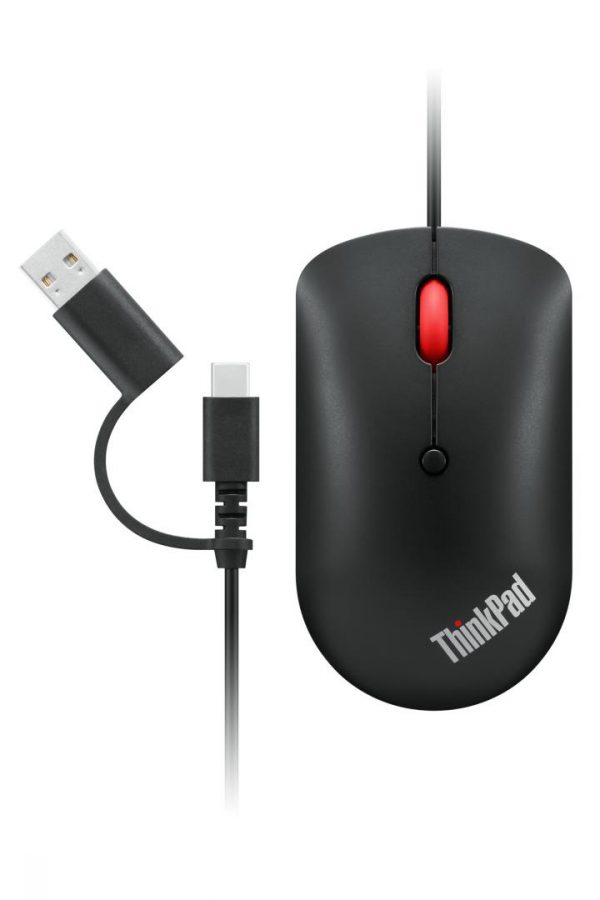 Lenovo ThinkPad USB-C Wired Compact Mouse