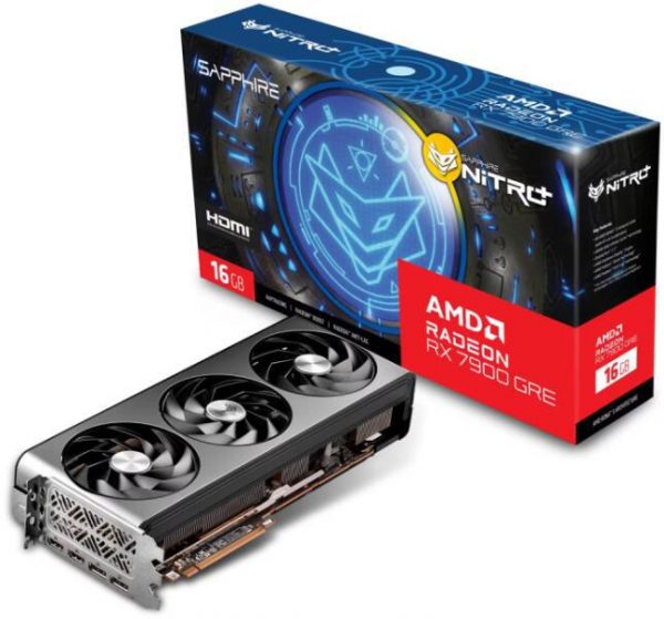 Placa Video SAPPHIRE NITRO+ AMD RADEON RX7900 GRE GAMING OC