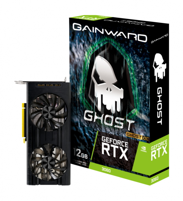 Placa video Gainward GeForce® RTX™ 3060 Ghost OC, 12GB GDDR6,