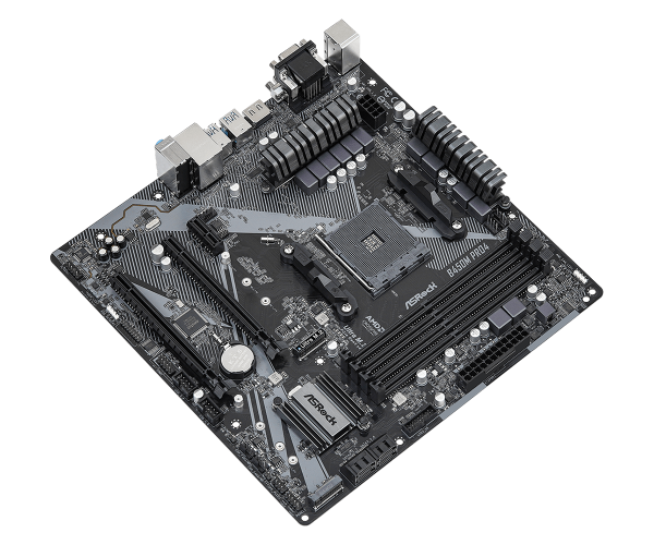 Placa de baza Asrock B450M Pro4 R2.0 AM4 - imagine 3