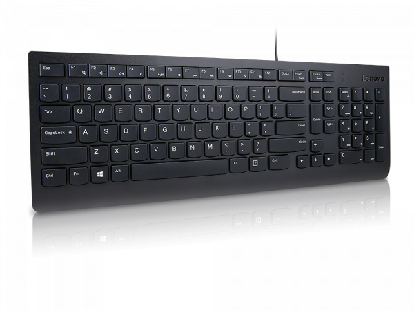 Lenovo Essential Wired Keyboard (Black) - US English 103P - imagine 5