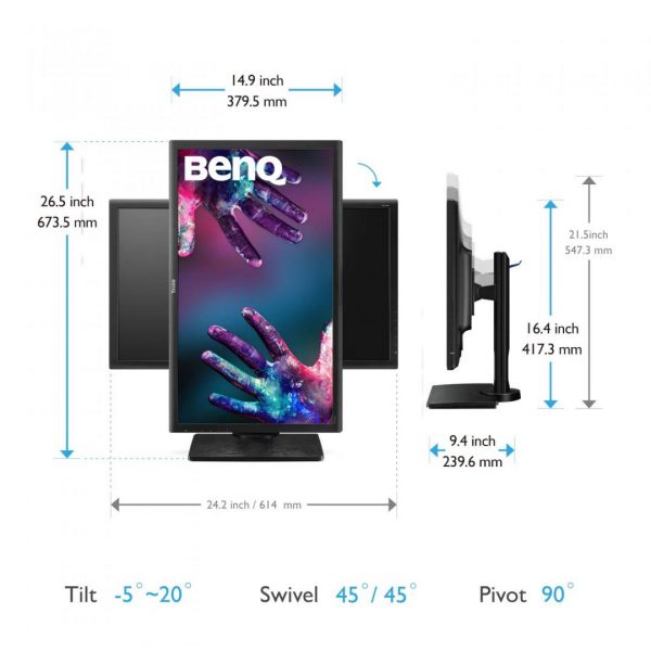 Monitor BenQ 27" PD2700Q - imagine 5