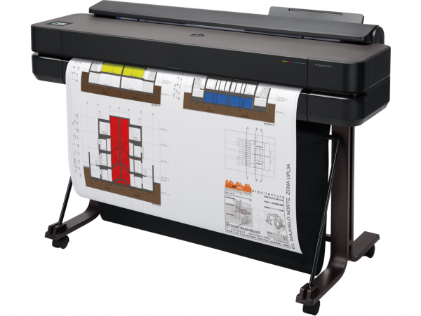 Plotter HP DesignJet T650 36in 5HB10A HP DesignJet T650 36in - imagine 4