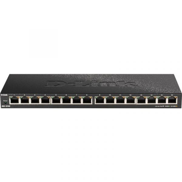 Switch D-Link DGS-1016S, 16 port,10/100/1000 Mbps - imagine 3