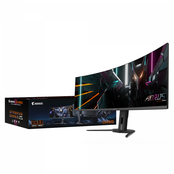 Gigabyte monitor gaming 49", display 1,196.7 x 339.2 mm, Backlight - imagine 9