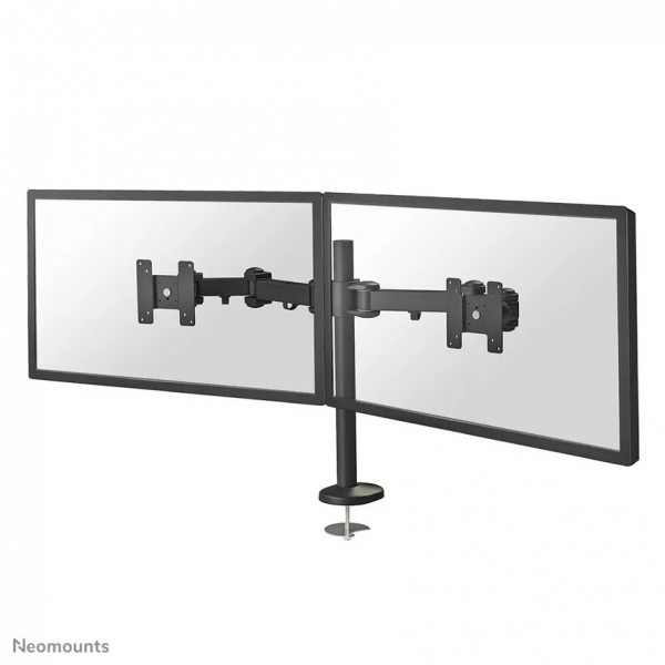 Neomounts by Newstar full motion dual desk mount (grommet) for
