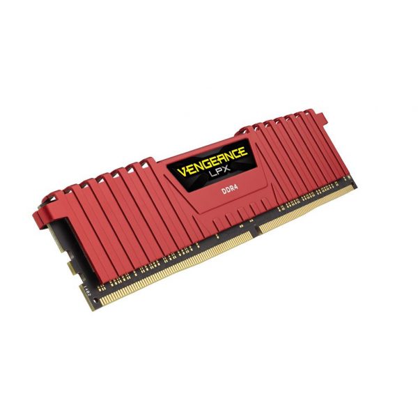Memorie RAM Corsair Vengeance LPX Red, DIMM, DDR4, 4GB, CL16, - imagine 3