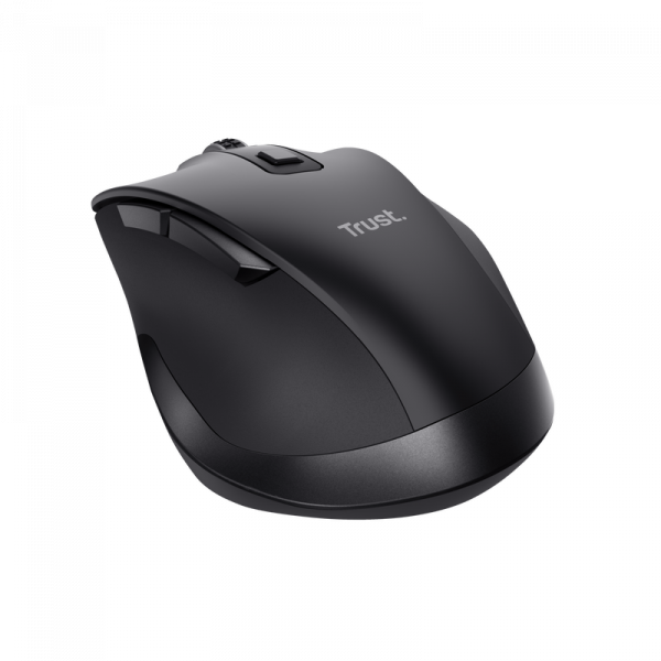 Mouse Trust Fyda ergonomic, reincarcabil, wireless RF 2.4GHz, USB2.0, 6 - imagine 5