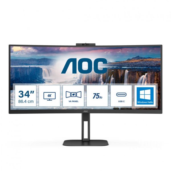 Monitor AOC 34" CU34V5CW/BK - imagine 3