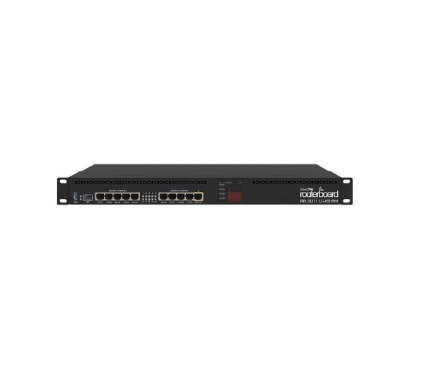 MikroTik RouterBOARD 3011UiAS with Dual core 1.4GHz ARM CPU, 1GB