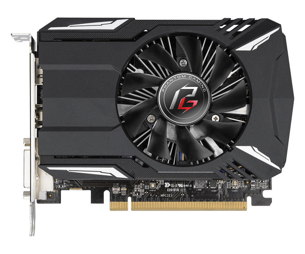 Placa Video ASROCK AMD RADEON PHANTOM GAMING RX550 4GB GDDR5 - imagine 3