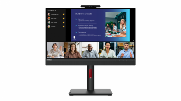 Lenovo ThinkVision T24v-30; 23.8"IPS, FHD (1920x1080), 16:9, Brightness: 250 cd/m², - imagine 3