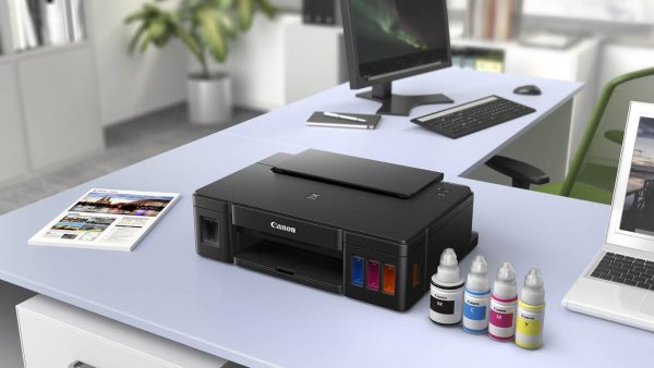 Imprimanta inkjet color CISS Canon G1410, dimensiune A4, viteza 8.8ipm - imagine 3