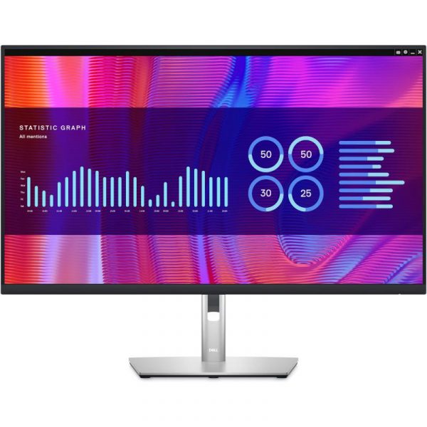 Monitor LED Dell P3223DE, 31.5inch, QHD IPS, 5ms, 60Hz, negru - imagine 3
