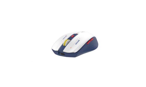 Mouse Serioux Flow 207 Wireless, reincarcabil USB-C, Albastru,  senzor: - imagine 3