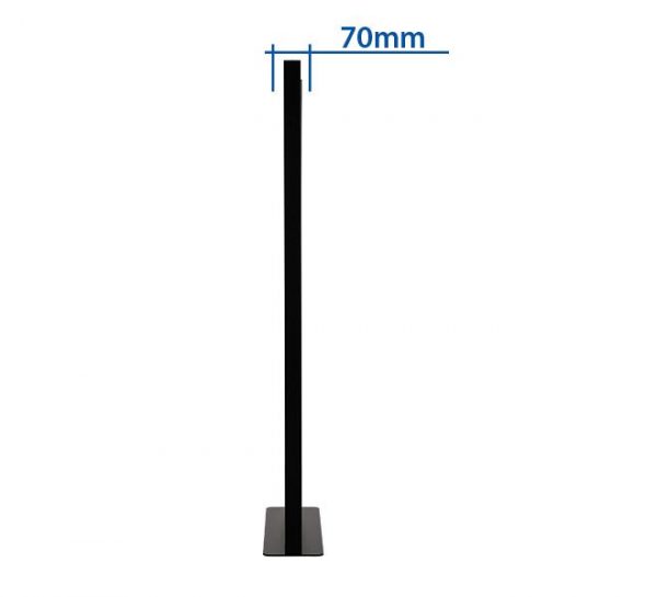 Suport podea double sided B-Tech compatibil cu seria OM55N-D Samsung - imagine 3