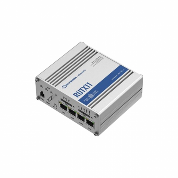 Router industrial IP Teltonika RUTX11, Dual SIM, WiFi, antene 2x - imagine 3
