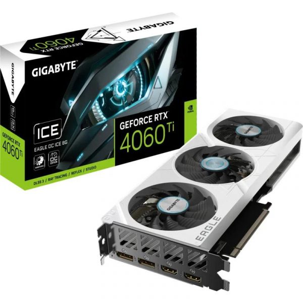 Placa Video GIGABYTE GEFORCE RTX 4060 TI EAGLE OC ICE