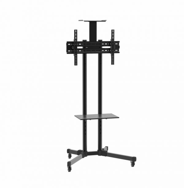 Stand TV Mobil Serioux TV109, Reglabil, 32-70'', VESA 600x400mm, suporta - imagine 3