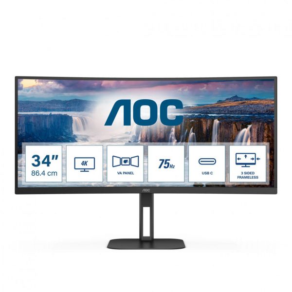 Monitor AOC 34" CU34V5C/BK - imagine 3