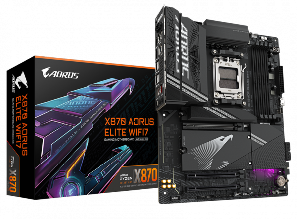 Placa de Baza GIGABYTE X870 AORUS ELITE WIFI7 AM5