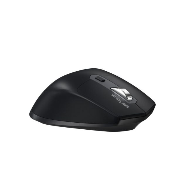 Mouse Serioux Apex 166 Wireless reincarcabil USB-C, Negru, senzor: Optic, - imagine 3