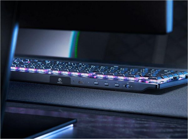Tastatura Razer DeathStalker V2 Pro Tenkeyless, wireless, bluetooth, cu fir, - imagine 5